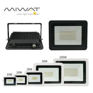 LED 홍수 빛 10W 20W 30W 50W 100W AC 220V 반사판 스포트라이트 가로등 벽 램프 IP68 방수 야외 정원 조명