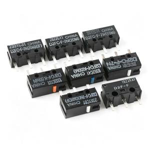 2Pcs/10Pcs 마우스 마이크로 스위치 D2FC F 7N D2FC-F-7N(10M)/(OF) D2FC-F-7N(20M)/(OF) D2FC-F-K 50M 오므론용 마우스용 마이크로 스위치