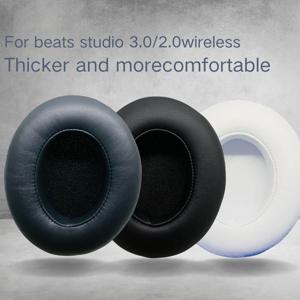 Beats Studio 2 3 귀마개용 교체용 이어패드 무선 Bluetooth 헤드폰 Studio 2.0용 울트라 소프트 스폰지 쿠션 커버