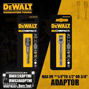 디월트 DWA12ADPTMI DWA38ADPTMI 최대 임팩트 ™   1/4