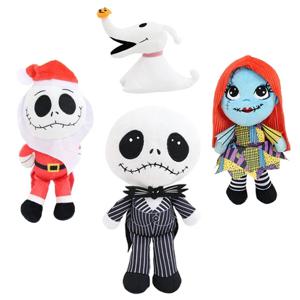 20cm 악몽 전에 크리스마스 잭 Skellington 플러시 장난감 인형 샐리 부드러운 인형 장난감 어린이 어린이 할로윈 장난감 선물