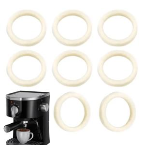 BrevilleBarista Express BES870/876/878/880/980 용 8pcs 펠트 와셔 교체 커피 기계 그라인더 부품 세트