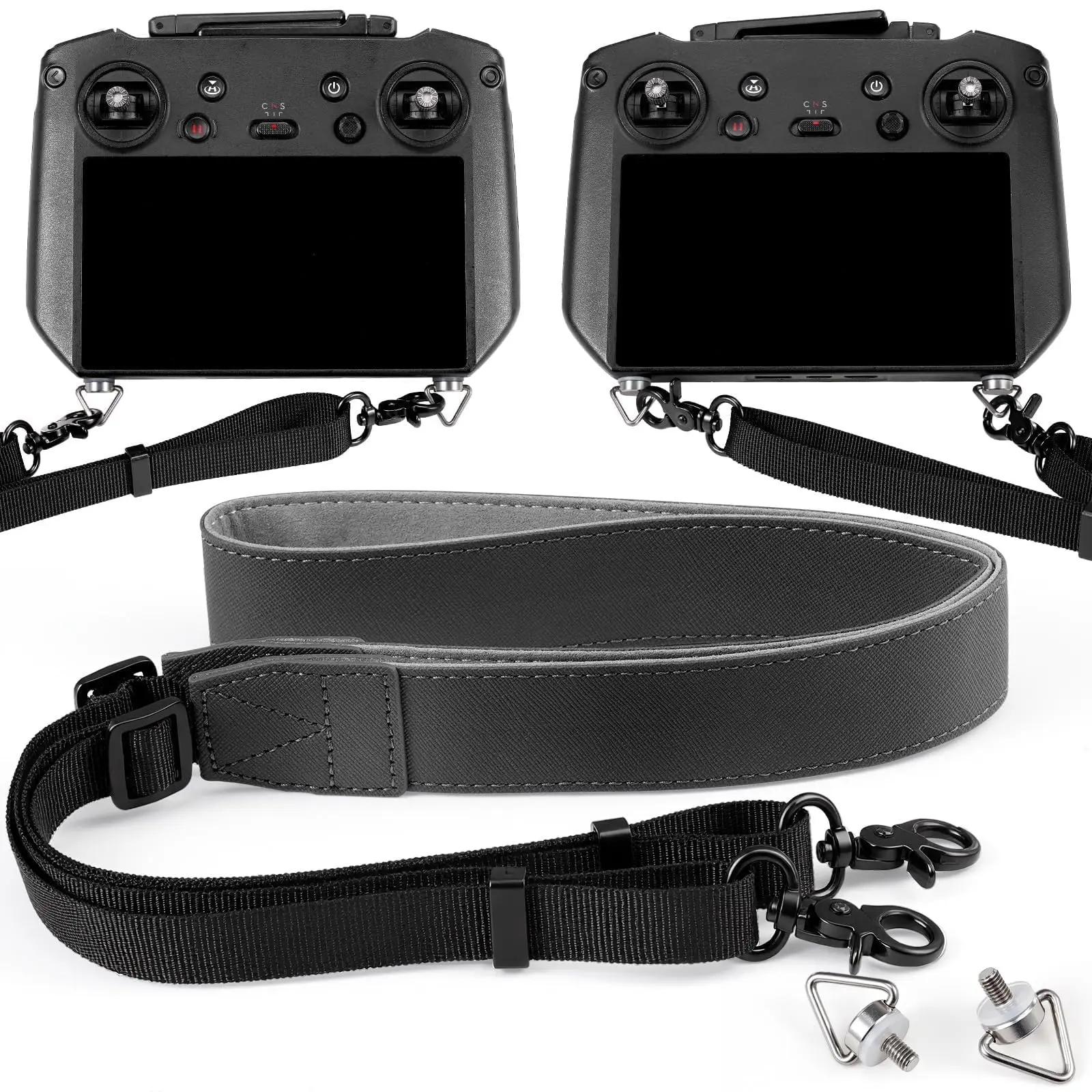 DJI 미니 4 프로 랜야드 RC 넥 스트랩 소프트 가죽 랜야드 DJI 미니 3 / 매빅 3 / 에어 3S / 리모컨 액세서리용