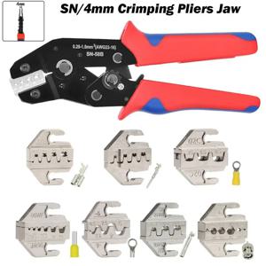 새로운 합금 SN 압착 펜치 턱 SN-2546B 02C 06WF 2549 03H 압착 펜치 턱 폭 4mm 48B 58B 터미널 도구