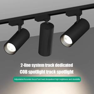 LED 트랙 조명 220V 천장 스팟 LED 10/20/30W 거실 주방 라인 조명 레일 시스템 스포트라이트 세트