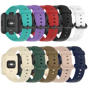 Redmi Watch 2 Lite/Horloge 2용 실리콘 스트랩 Xiaomi Mi Watch 2 Lite용 교체용 시계 밴드