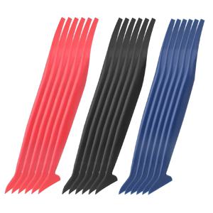 자동차 마이크로 스퀴지 곡선 슬롯 틴트 도구 세트 자동차 스티커 랩핑 비닐 도구 자동차 랩핑 필름 설치 스크레이퍼 가스켓 스퀴지