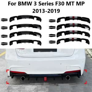 BMW 3 시리즈 F30 MT MP 2013-2019 차량용 리어 립 디퓨저, 브레이크 라이트 포함/미포함 바디 키트