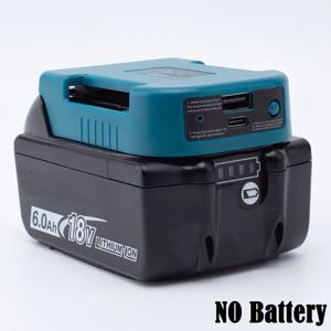 마키타 18V용 USB 및 타입-C 배터리 홀더, 마키타 18V 배터리 BL1840 BL1850 BL1860 충전기 어댑터 고속 충전