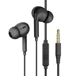 범용 이어폰형 유선 이어폰 고품질 헤드셋 3.5mm 이어버드 스마트폰 컴퓨터용 이어폰 내장 마이크