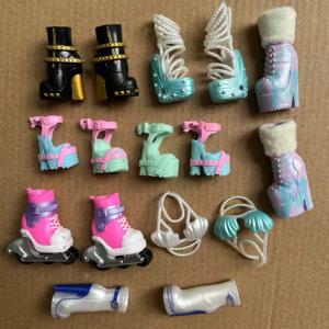1/6 스케일 LOL 인형 샌들 부츠 브라 스케이트 신발 컬러풀 DIY 인형 드레스업 액세서리 개성있는 장난감 부품