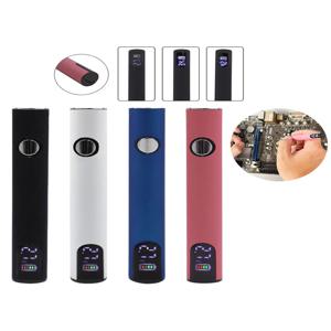 400mAh 510 디지털 예열 3단계 조절 납땜 인두 배터리 푸시 버튼 조절 배터리 바 납땜 인두 배터리