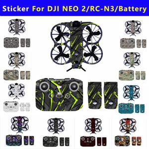 DJI NEO 2 드론 PVC 데칼 RC-N3 리모컨 배터리 스티커 보호 필름 Neo2용 긁힘 방지 스킨 액세서리