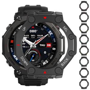 Huami Amazfit T-rex 3Pro 48mm 용 PC 보호 케이스 중공 내마모성 보호기 커버 쉘 프레임 Smartwatch 액세서리