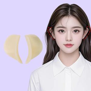3D 실리콘 자체 접착 엘프 귀 스티커 피부색 보이지 않는 빨 수 있고 재사용 가능한 자연스럽게 매트 엘프 귀 스티커 ﻿