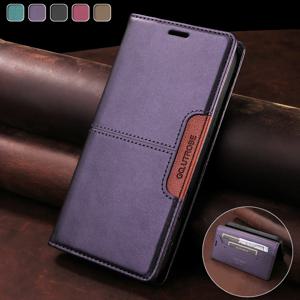 샤오미 Redmi Note 17, 15, 14, 13 Pro Plus, 12, 11S, 10, 9S Pro, 14C, 13C, A3용 고급 가죽 비즈니스 스타일 휴대폰 케이스, 자석 플립 지갑형 커버