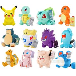 HOT 16cm-20cm 포켓몬 인형 장난감 카와이 Charmander Pikachu Raichu Jenny Turtle 애니메이션 인형 어린이 생일 크리스마스 선물 ==