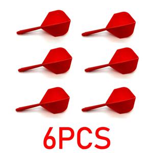 6개입 플라이트 다트 K 플렉스 프로페셔널 다트 플라이트 2BA 스크류 소프트 일체형 다트 플라이트 및 샤프트 FBYP11
