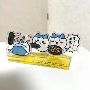 귀여운 애니메이션 하치와레 스탠딩 피규어 데스크탑 장식 미니 수집용 피규어 자동차 책상 집 꾸미기용 작은 장식품