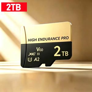 새로운 SD 카드 메모리 카드 2TB 1TB 고속 TF 플래시 카드 4K 풀 HD 비디오 마이크로 SD 카드 128GB 256GB 512GB 카메라 PC용 신제품