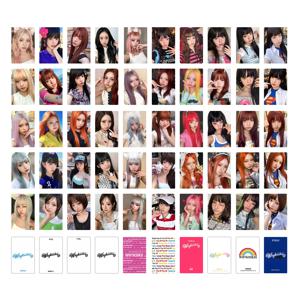 K팝 여성 아이돌 로모 카드, 포토카드, 엽서, 팬들을 위한 수집용 사진 카드, 앨범 컬렉션 및 장식용으로 사용할 수 있는 상품 세트