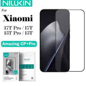 NILLKIN 샤오미 17T 프로 미 15T 프로 시리즈용 강화유리 9H 방폭 스크린 보호필름