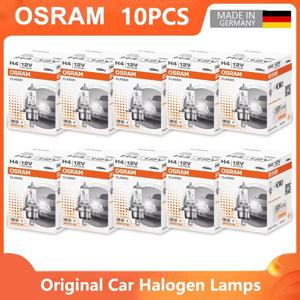 10pcs 오스람 H1 H3 H4 H7 H11 9005 9006 원래 램프 흰색 헤드 라이트 H8 H9 H16 HB3 HB4 안개 램프 자동차 할로겐 전구 독일에서 만든