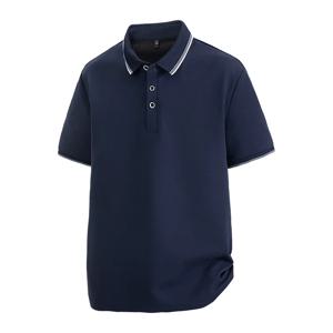 오버사이즈 남성 7XL 폴로 셔츠 8XL 2026 여름 95% 면 통기성 반팔 칼라 비즈니스 셔츠 골프 남성 상의