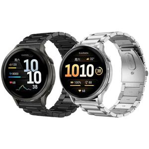 22mm 20mm 18mm 메탈 스트랩, Garmin Forerunner 255 165 570 970 965 265용, Garmin Venu 3s 4 2/Vivoactive 5 4 3용 손목밴드