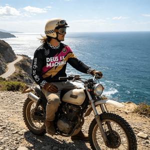 DEUS Y2K ENDURO 2025 다운힐 오프로드 오토바이 저지 마운틴 빈티지 긴팔 티셔츠 빠른 건조 통기성 의류