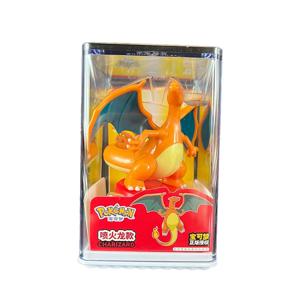 정품 포켓몬 CHARIZARD 액션 피규어 MEWTWO 피카추 SLOWPOKE 만화 인형 데스크탑 장식 어린이 장난감 크리스마스 선물