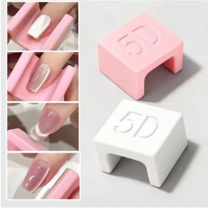 1개 고양이 눈 네일 아트 마그넷 스틱 5D UV 마그네틱 캣아이 젤 벨벳 자동 마그네틱 도구 DIY 프렌치 캣아이 젤 네일 폴리쉬