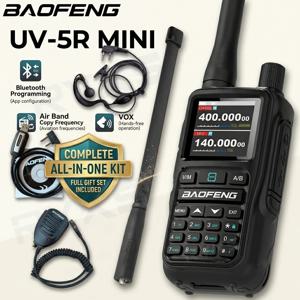 바오펑 UV-5R 미니 5W 무전기 장거리 스마트폰 프로그래밍