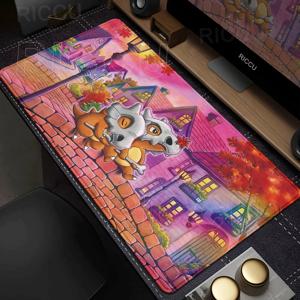 Kawaii Cubone 대형 마우스 패드 게이머 XXL Pc 키보드 마우스 매트 Tapis Souris 게임용 HD P-Pokemons 고무 마우스 패드 데스크 액세서리