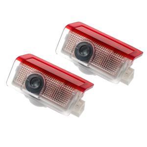 메르세데스 벤츠 W205 W176 W177 W246 W212 W213 W166 X253용 LED 자동차 도어 웰컴 프로젝터 고스트 섀도우 라이트 2개
