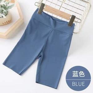여아 봄 여름 샤크 팬츠 레깅스 반바지 하이 엘라스틱 캔디 컬러 무릎 길이 베이비 키즈 아동 5부 카프리