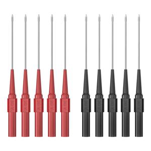 4mm 바나나 소켓(0.7mm 니들)이 포함된 백 프로브 키트 |   자동차 테스터 및 자동차용 비파괴 와이어 피어싱 프로브 핀
