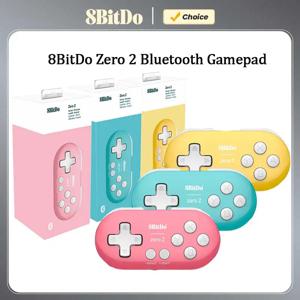 8BitDo Zero 2 Bluetooth 게임 패드, Nintend Switch PC Windows Android MacOS용 미니 게임 Crontroller.