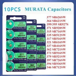 10개 무라타 SR626SW 377 SR621SW 364 SR920SW 371 SR616SW 321 SR936SW 394 SR521SW 379 395 SR927S 362 배터리 통합 칩