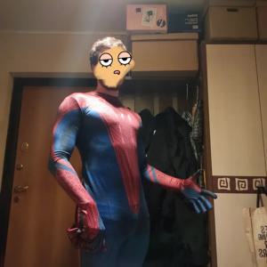 할로윈 특별 스파이더 슈퍼히어로 남성용 점프수트 3D 프린팅 코스프레 타이즈 헤드드레스 마스크 포함 성인 캐릭터 드레스업