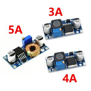 1pcs 조정 가능한 DC-DC LM2596 LM2596S XL4015 벅 부스트 모듈 3A 4A 5A 스텝다운 전원 공급 장치 레귤레이터 모듈