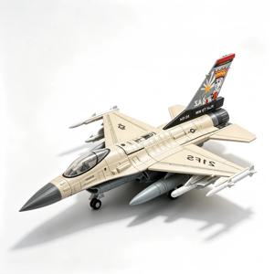 1:72 F-16 파이팅 팔콘 전투기 모델 합금 플라스틱 군용 비행기 복제품 수집품 선물 항공 취미용 책상 장식