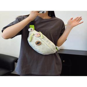 캐주얼 인스 스타일 여성용 크로스백 스포츠 포레스트 시스템 레저 학생 패션 허리 가방 나일론 원단 무브랜드