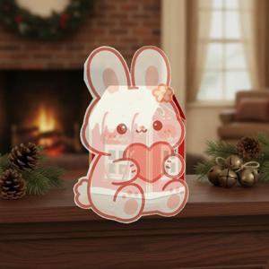 3D 크리스마스 원더랜드 코티지 디자인 선물 상자, 다용도 포장 상자