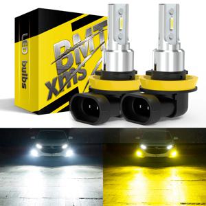 BMTxms 2PCS 캔버스 H11 H8 LED 안개등 전구 H10 PSX24W 2504 LED CSP 자동차 DRL 램프 (혼다 시빅 CRV 재즈 어코드 인사이트 파일럿 용)