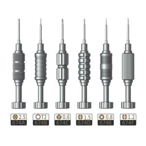 6in1 Mechanic IShell MAX 고경도 정밀 드라이버 IPhone 하단용 매화 십자가 내부 분해 도구 세트