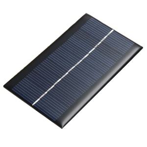 태양 전지 패널 6V 100MA 1W 미니 태양계 DIY 배터리 휴대 전화 충전기 휴대용 태양 전지