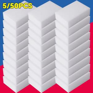 5/50PCS 멜라민 스폰지 매직 스폰지 지우개 자동차 왁싱 스폰지 주방 욕실 청소 도구 용 클리너 스폰지