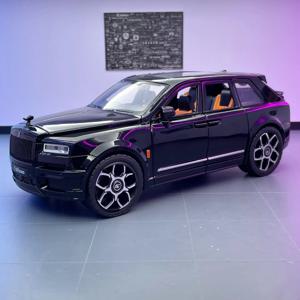 1/20 롤스 로이스 SUV Cullinan 합금 Luxy 자동차 모델 다이 캐스트 금속 차량 자동차 모델 시뮬레이션 소리와 빛 어린이 장난감 선물