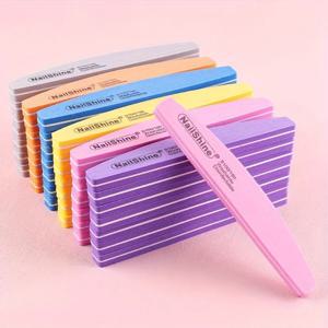 1/2/3/5/10PCS 전문가용 양면 네일 파일 블록 다채로운 스펀지 네일 폴리쉬 버핑 샌딩 버퍼 스트립 광택 페디큐어